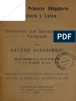 Obligatoria: Discurso Del Senador Por