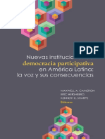 Nuevas Instituciones de Democracia Participativa en America Latina