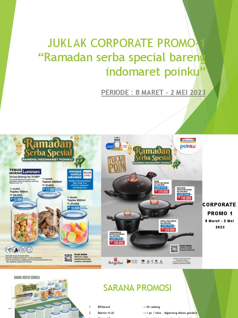 Promo Ramadan Indomaret Poinku 2023 | PDF