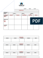 Lesson Plan Format