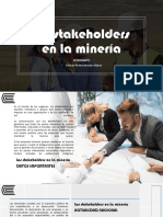 Los Stakeholders en La Minería