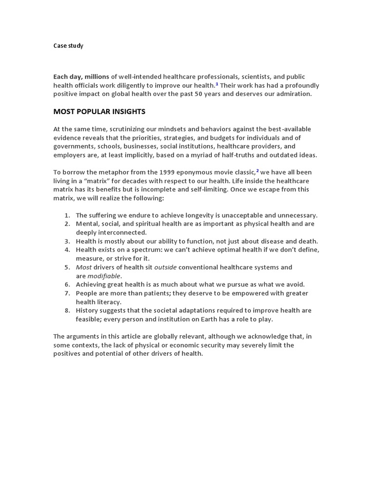 Case Study Mckinsey PDF