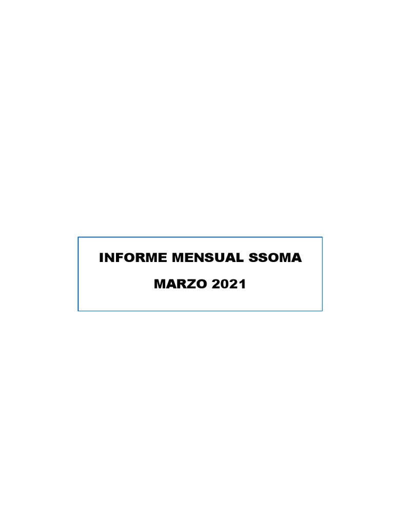 INFORME MENSUAL Marzo 2021 PDF