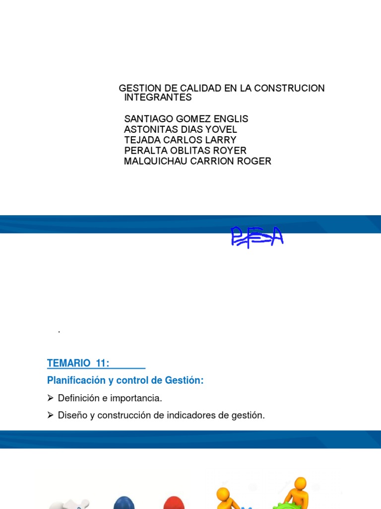 S11. Gestión de La Calidad en La Construcción 2023 I | PDF ...