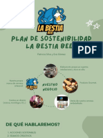 Plan de Sostenibilidad La Bestia Beer