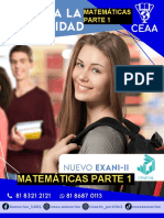 Matematicas Nuevo Exani II 2022 p1