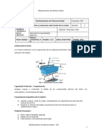 Análisis y Evaluación Del Estado de La Culata MOTOR CATERPILLAR C15