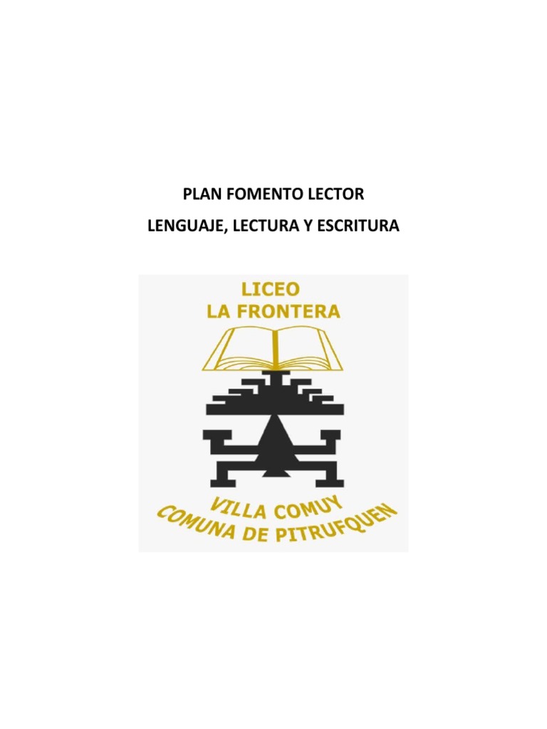 Plan de Fomento Lector 2025 | PDF | Comprensión lectora | Aprendizaje