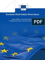 Road Safety Thematic Report Professional Drivers Trucks and Buses 2023