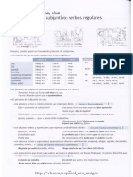 Explicación y Ejercicios Subjuntivo