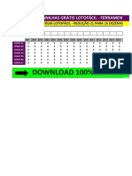 #26 - Planilha Grátis Lotofácil - Estratégia Redução 21 para 16 Premiação 100% Garantido em 7 Jogos