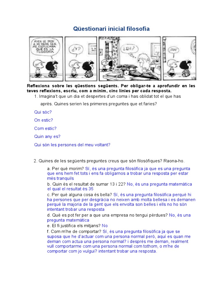 David Riera Hervás - Què És La Filosofia | PDF