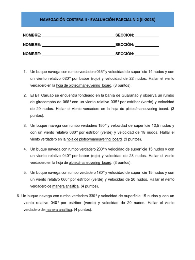 Viento Verdadero en Hoja de Ploteo | PDF | Derecho | Ciencia y matemáticas