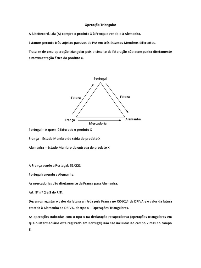 Operação Triangular | PDF