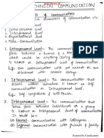 Technical Communication (Handwritten Notes)