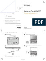 Lenovo G460G560 Setup Poster V1.0 (Portuguese)