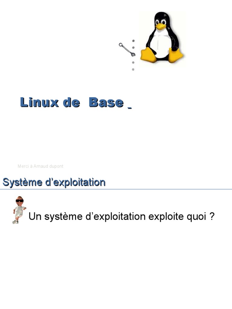 Linux Cours Pdf – Les commandes de base de LINUX – AJKCJ