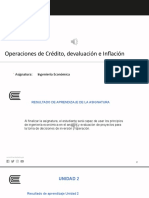 OAU2_Semana5_Operaciones de Crédito, Devaluación e Inflación