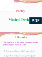 Poetry Musical Devices BB