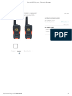 Cobra AM1035FLT (La Paire) - Talkie-Walkie - Boulanger