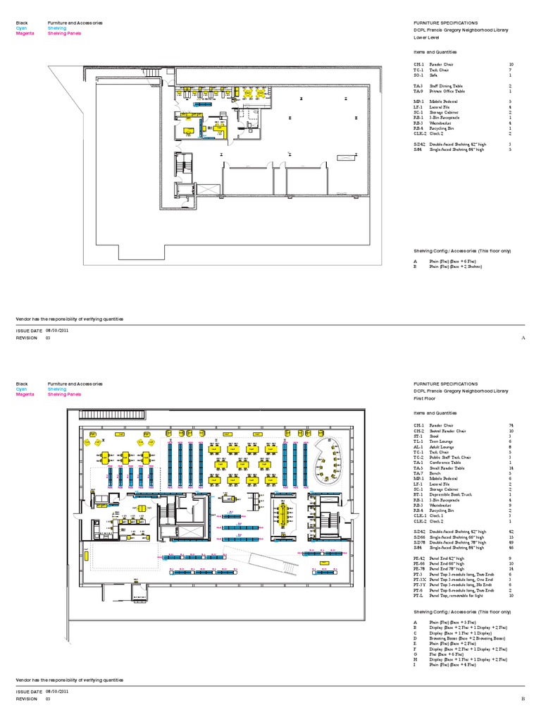 DCPL Library Furniture Specifications | PDF | Architectural Elements | Home