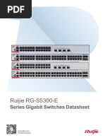 Ruijie RG-S5300-E Series Gigabit 1