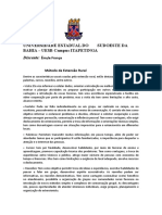 Documento Atividade de Extensão, Metodos