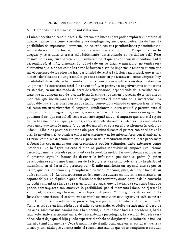 Padres: Protección vs. Persecución Infantil | PDF | Violencia | Sicología