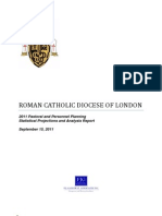 Trends Impacting Pastoral & Personnel Planning in the Diocese of London 