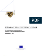 Trends Impacting Pastoral & Personnel Planning in The Diocese of London