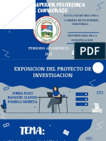 Exposicion Proyecto de Investigacion