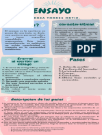 Infografia 5 Consejos Organico Ilustrado Rosa Pastel