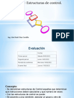 3 Estructuras de Control