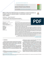 Effects of The Local Administration of Antibiotics