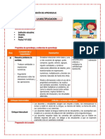 Sesión de Matematica Multiplicacion