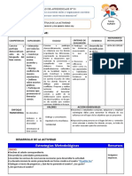 Sesión 5 Tutoría