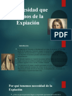 La Necesidad Que Tenemos de La Expiacion