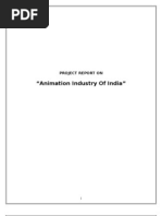 Animation Industry of India"