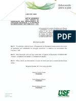 RESOLUÇÃO CONSEACC-BP-CP-IT 1-2023 - Altera o Regulamento de Atividades Complementares Dos Cursos Presenciais e EaD