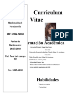 Curriculum Vitae