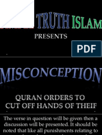 30. Quran Orders to Cut Off Hands of Thief