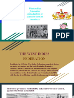 West Indian Federation Introduction To Caricom and Its Members