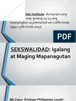 Seks, Sekwalidad at Pakikipag-Ugnayan