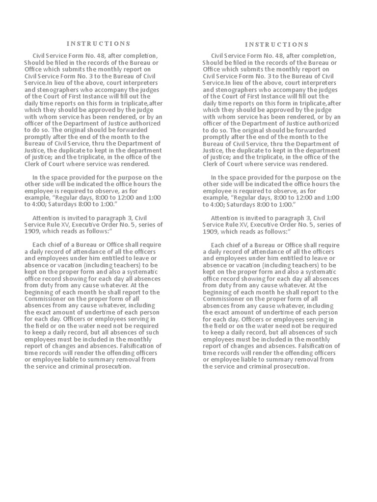 Filling Out DTR Form Instructions | PDF | Learning | Government