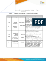 Anexo 1 - Listado de Variables - Prospectiva Estratégica