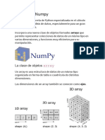 Libreria Numpy