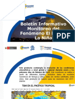 Boletin Informativo Del Fenomeno El Niño - La Niña