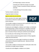 2la Institución Social Pampaconga y Anexos Comunic2