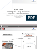 Modelagem e Design de Sistemas Discretos em Redes de Petri