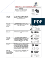 Solenoides para Motores de Partida